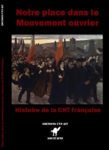 Couverture d’ouvrage : Notre place dans le mouvement ouvrier